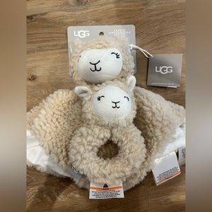 UGG Cloud Lovey and Rattle Gift Set
